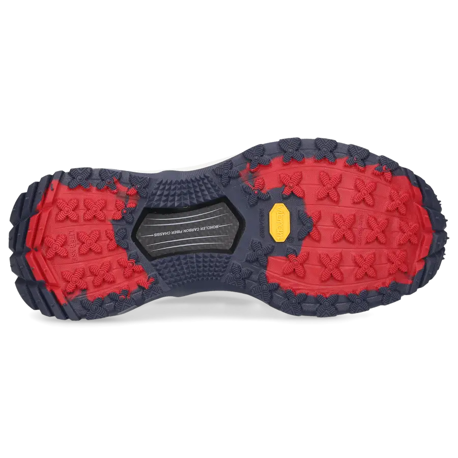 Moncler - Sneaker low TRAILGRIP LITE 2 Kalbsleder - weiß