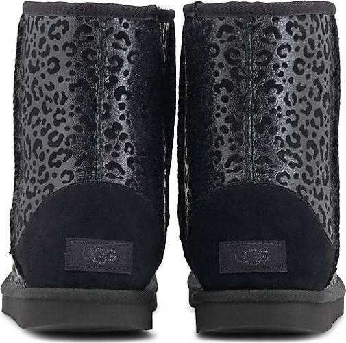 UGG Boots KIDS CLASSIC II GLITTER LEOPARD
