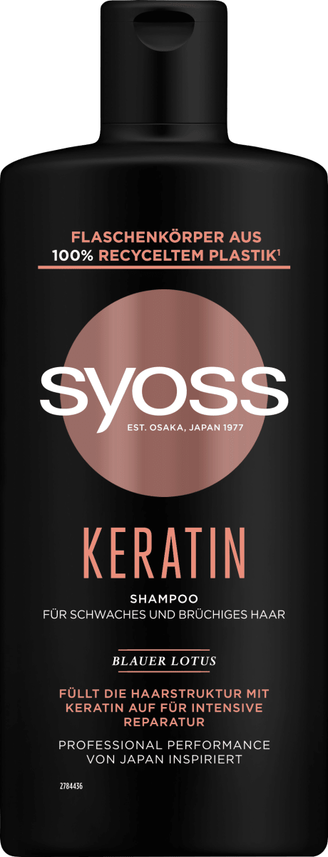 Shampoo Keratin, 440 ml
