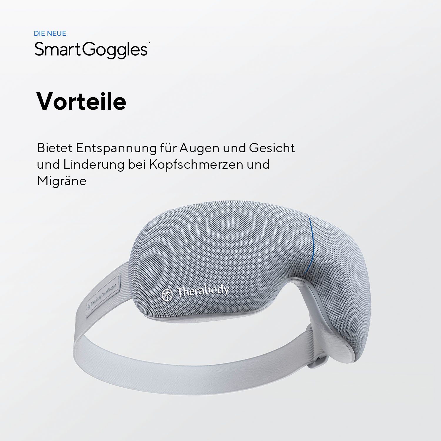 Therabody Massagegerät SmartGoggles Augenmaske