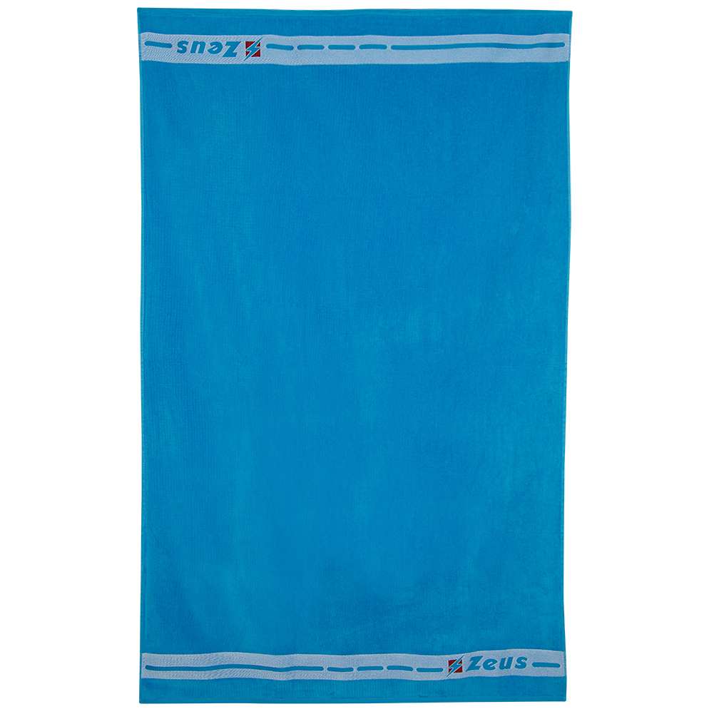 Zeus Badehandtuch Baumwolle 155 x 100 cm blau