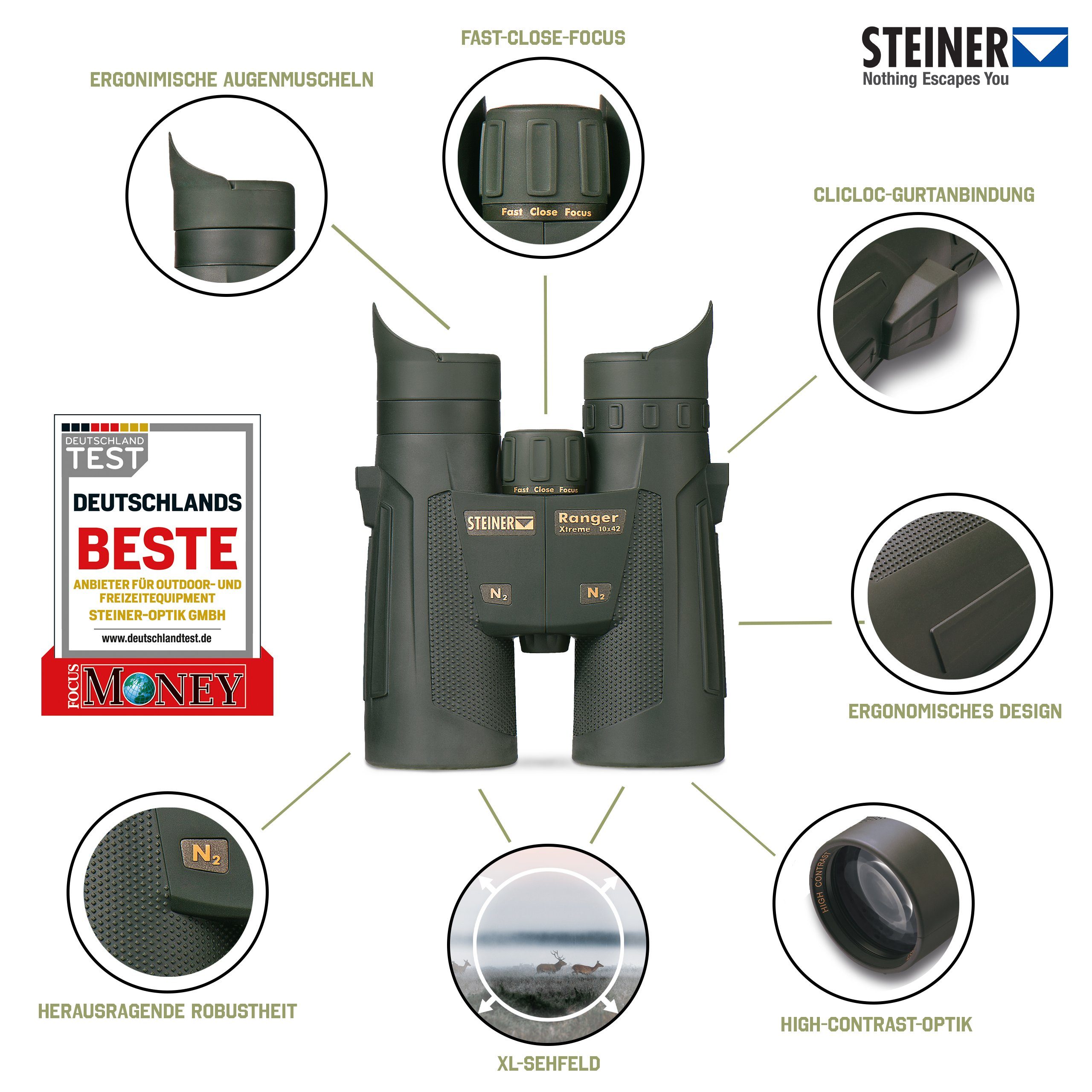 Steiner Ranger 10x42 Fernglas