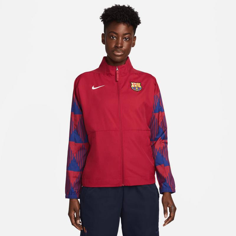 Nike FC Barcelona Anthem Trainingsjacke Damen