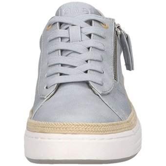 Jana Sneaker Schnürer in blau