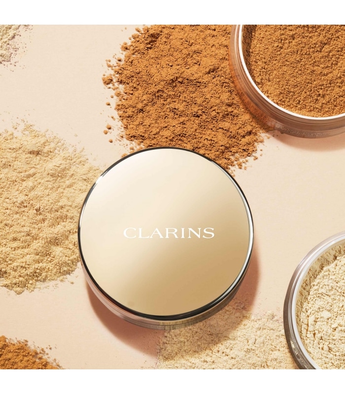 Clarins-EVER MATTE LOOSE POWDER-Poudre libre matifiante infusée au lait de pêcher