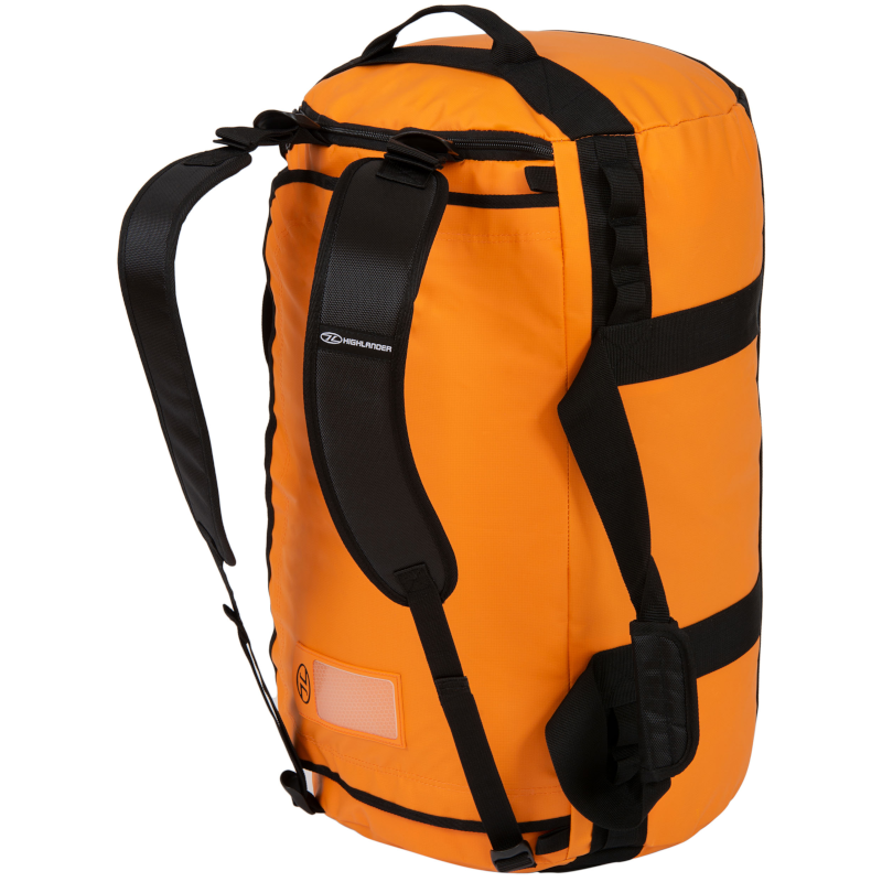Highlander Storm Kitbag 65 orangefarbene Wochenendtasche