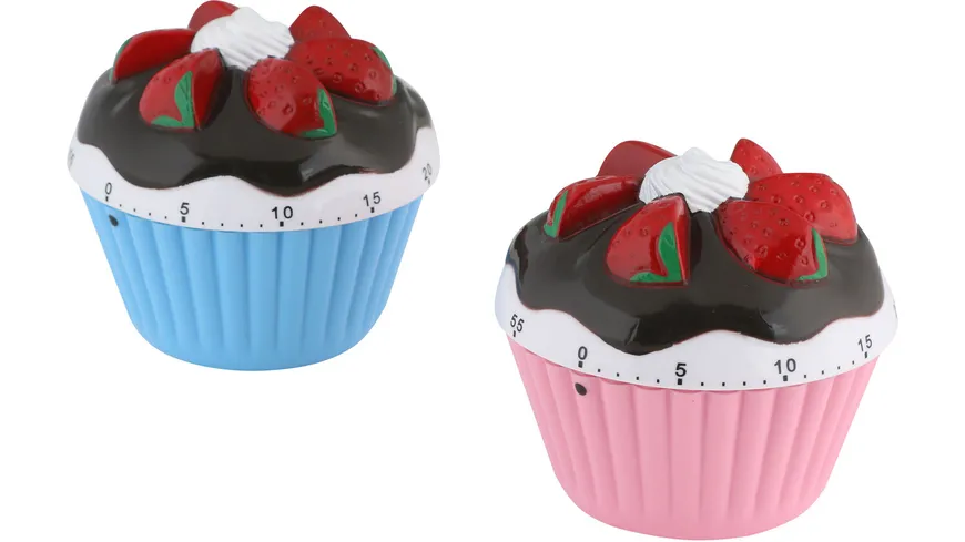 axentia Kurzzeitwecker Cupcake