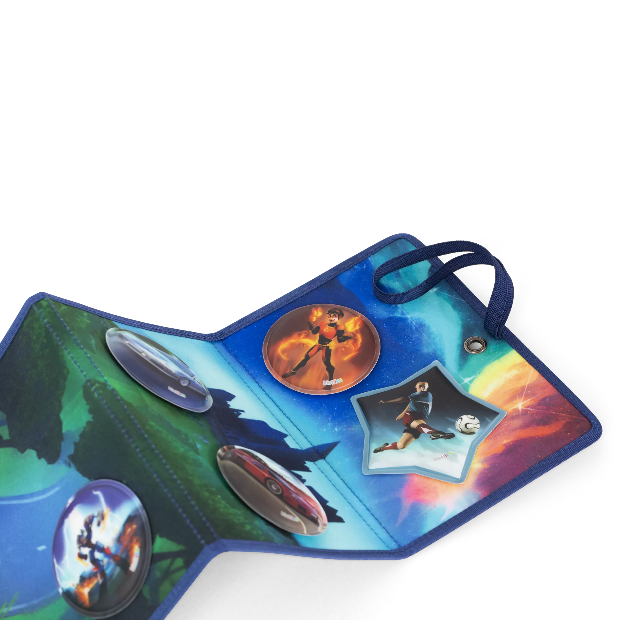 ergobag Klettie Sammelalbum Blue