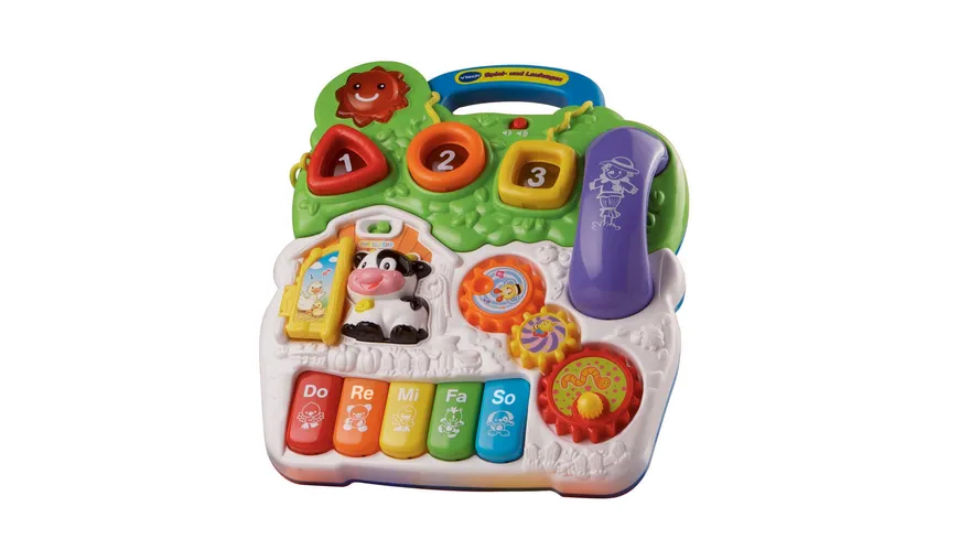 VTech Baby - Spiel- und Laufwagen orange