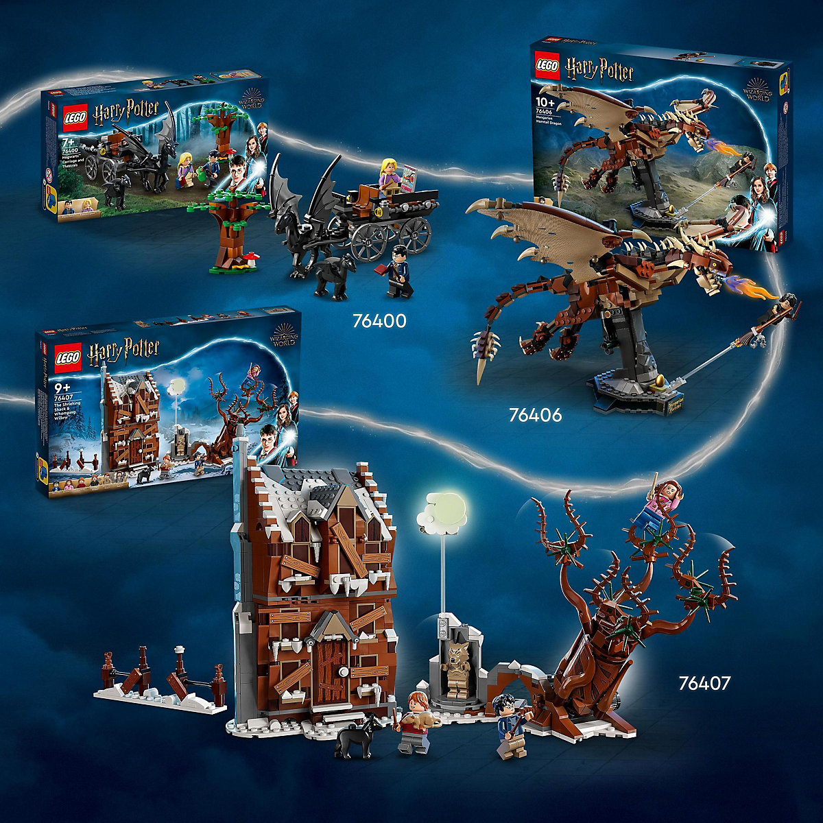 LEGO® Harry Potter 76407 Heulende Hütte und Peitschende Weide