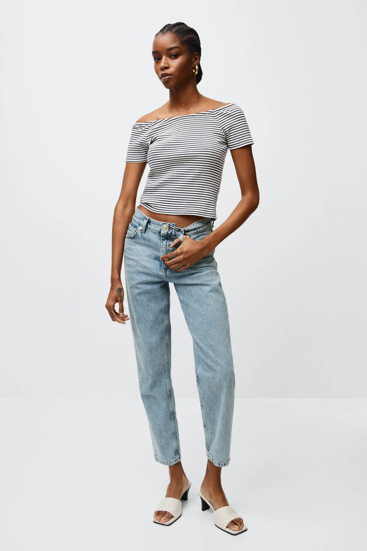 MANGO  Jeans - Blau - Straight
