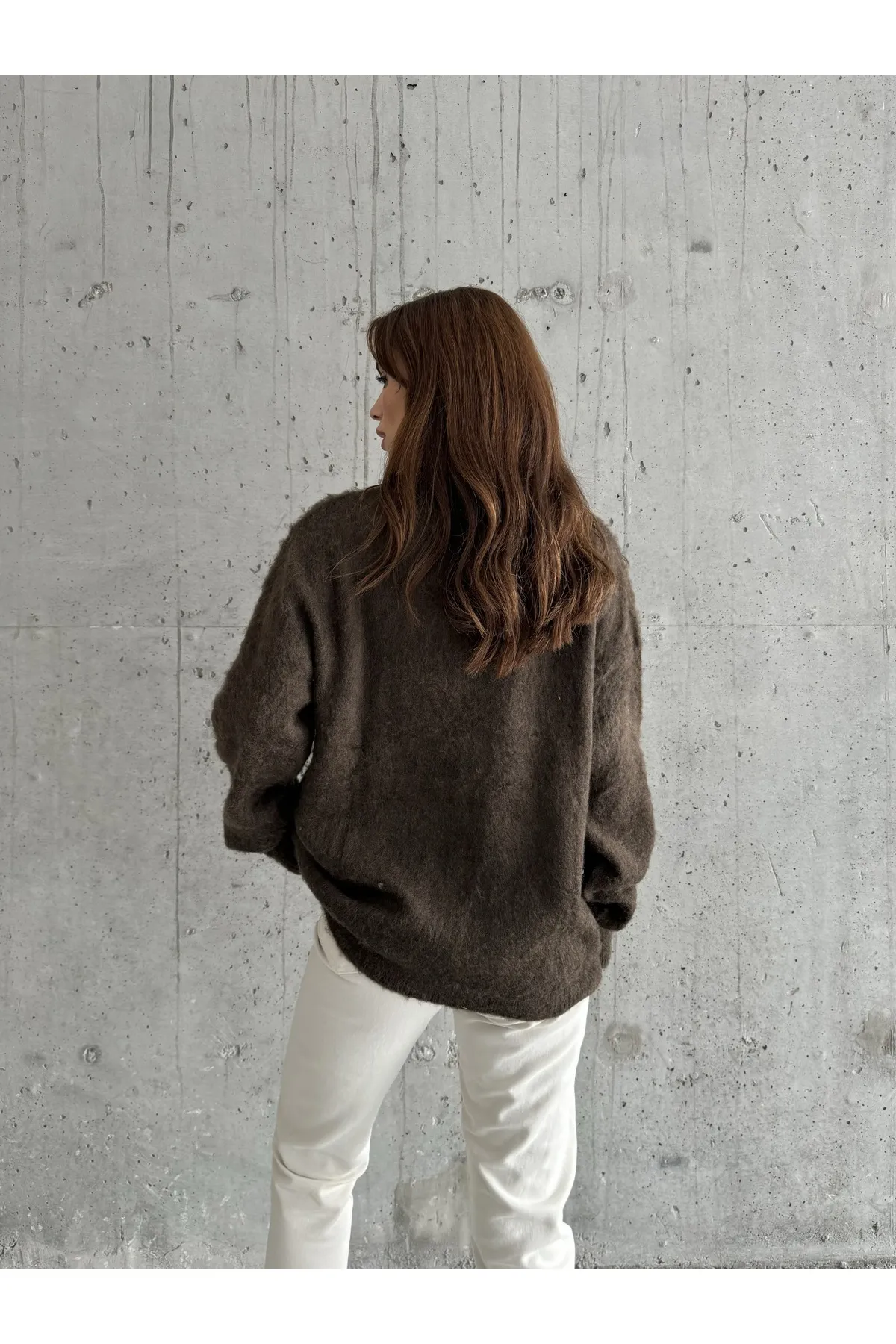 Laluvia  Pullover - Braun - Relaxed Fit