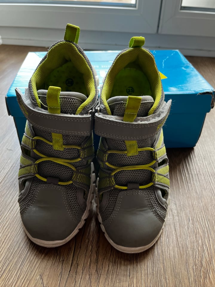 Richter Shoes Halbsandalen in Grau/ Grün günstig kaufen 33