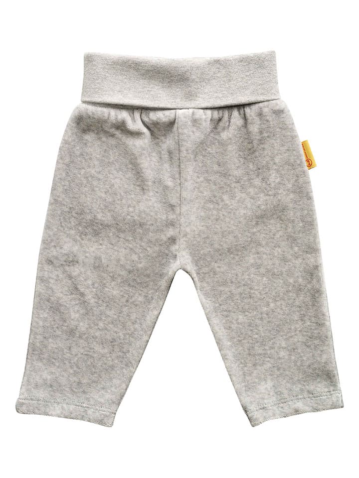 Steiff 3tlg. Outfit in Grau/ Weiß günstig kaufen