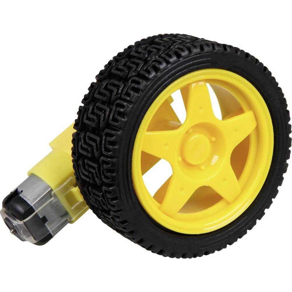 Joy-it Getriebemotor (3-9V) inkl. Rad Barebone-PC