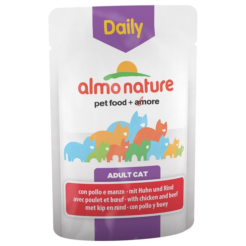 Sparpaket Almo Nature Daily Menu Pouch 12 x 70 g