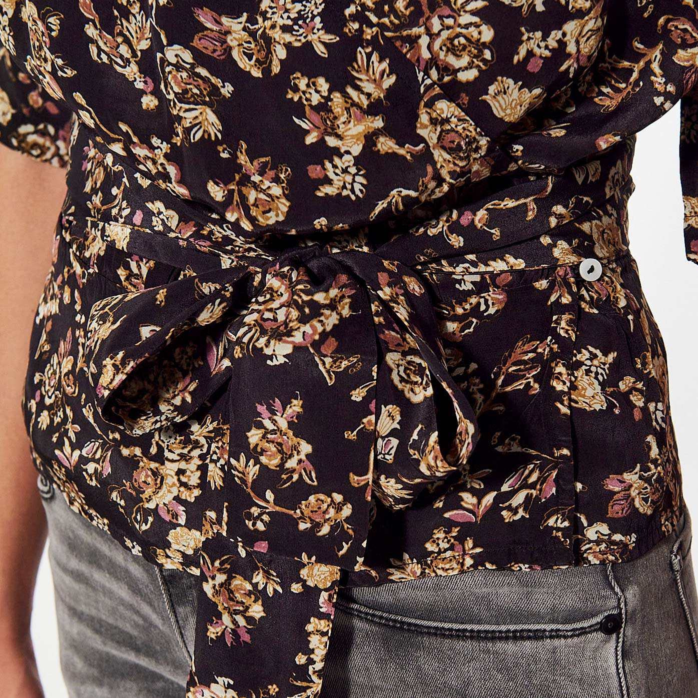 NABY   Blouse fleurie Femme