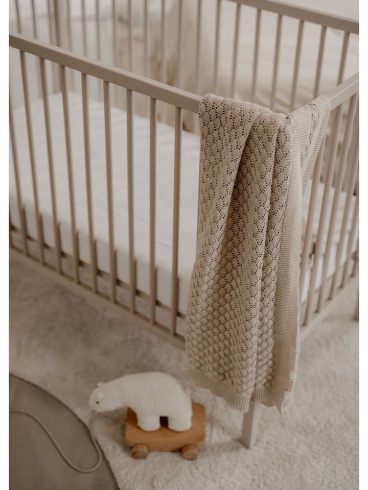 Sämann Beistellbett mit Matratze & Umbauseite - sahara dust - Dreamy 4 in 1 Bett günstig kaufen 60x120 cm