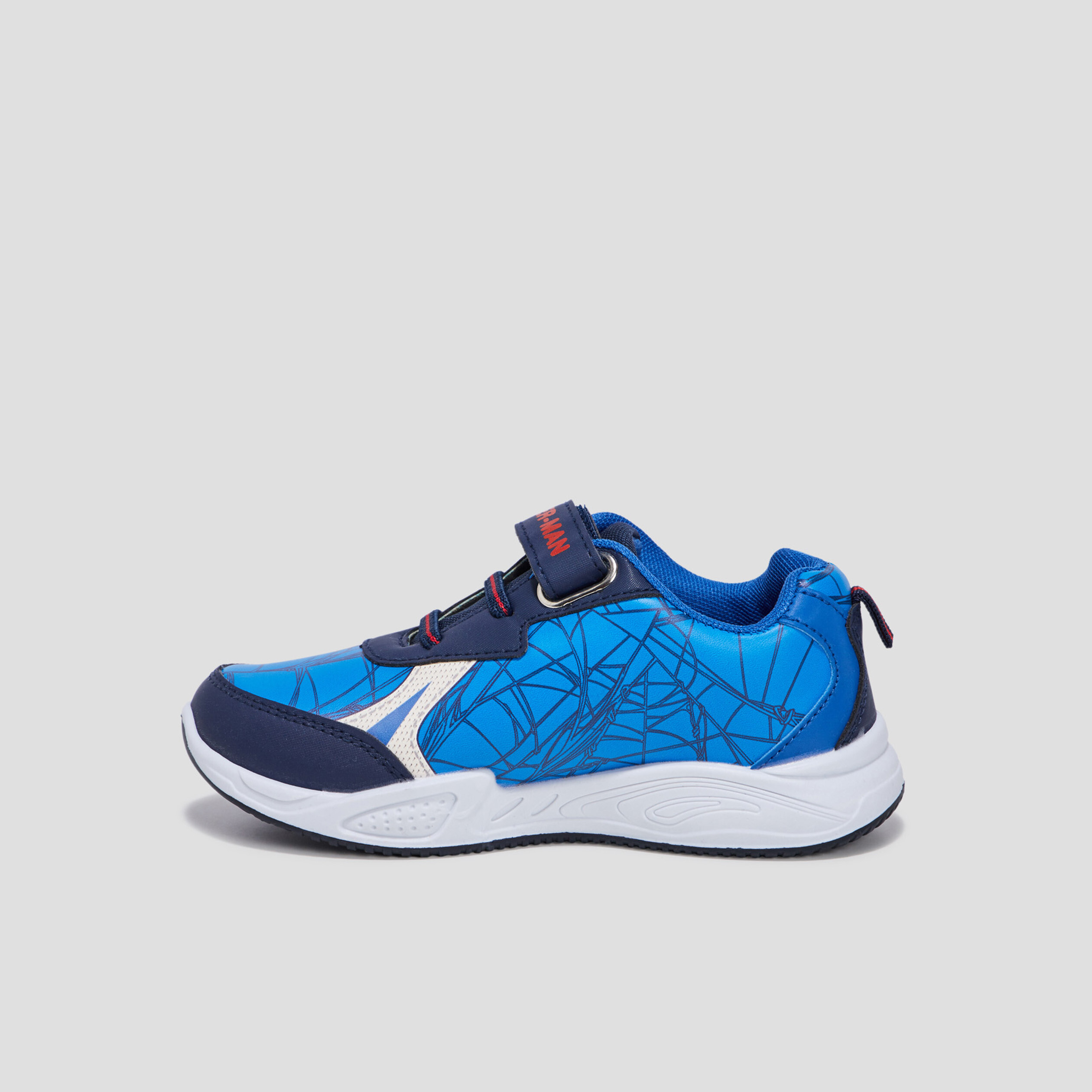 Baskets running Spider-Man bleu garçon | La Halle