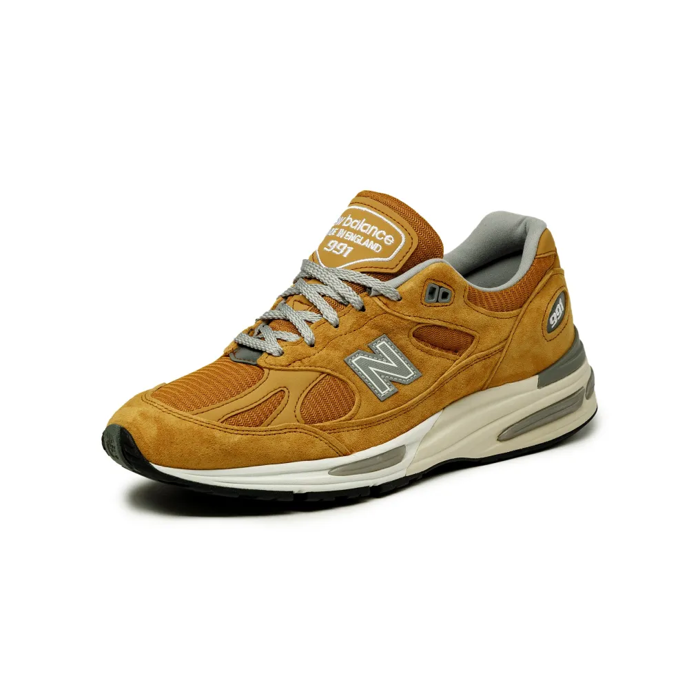 New Balance 991v2 Pumpkin - Made in UK U991YE2 / orange