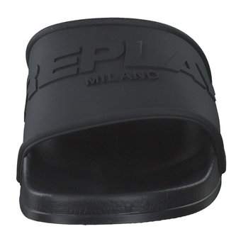 Replay Up Emboss Slide in schwarz