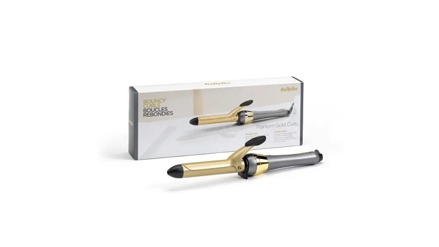 BaByliss Lockenstab Titanium Gold 25mm Tong 2524TE