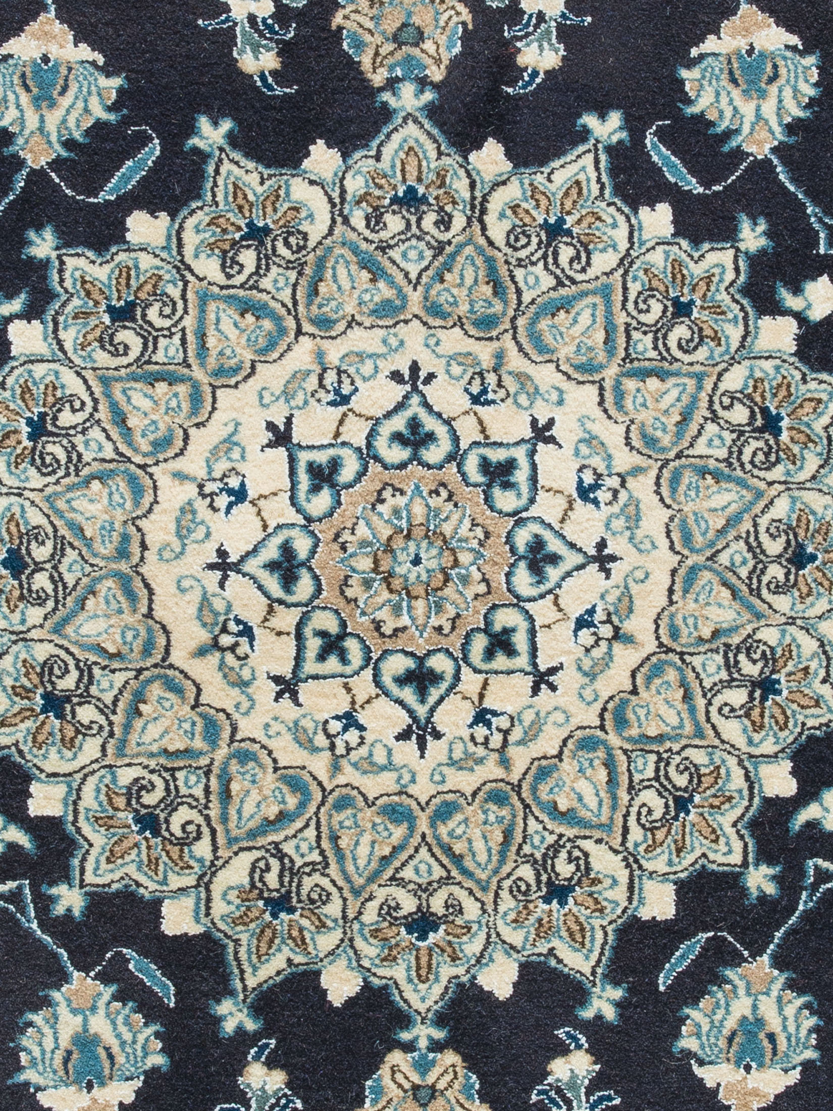Kaschmar Nain 12 Lah ca. 195 x 298 cm, Unikat / Einzelstück