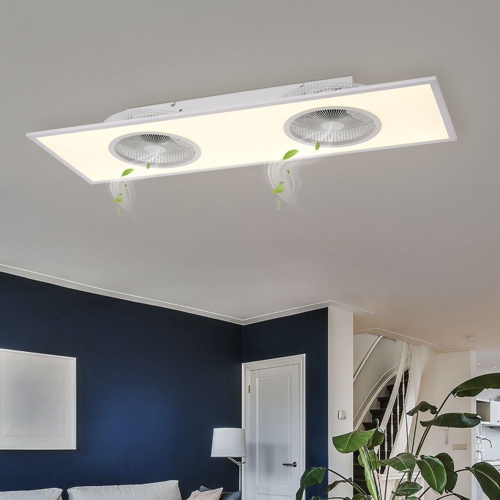 etc-shop Deckenventilator, Deckenventilator mit Beleuchtung