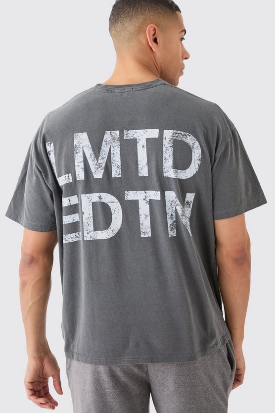 Oversize T-Shirt mit Lmtd-Print