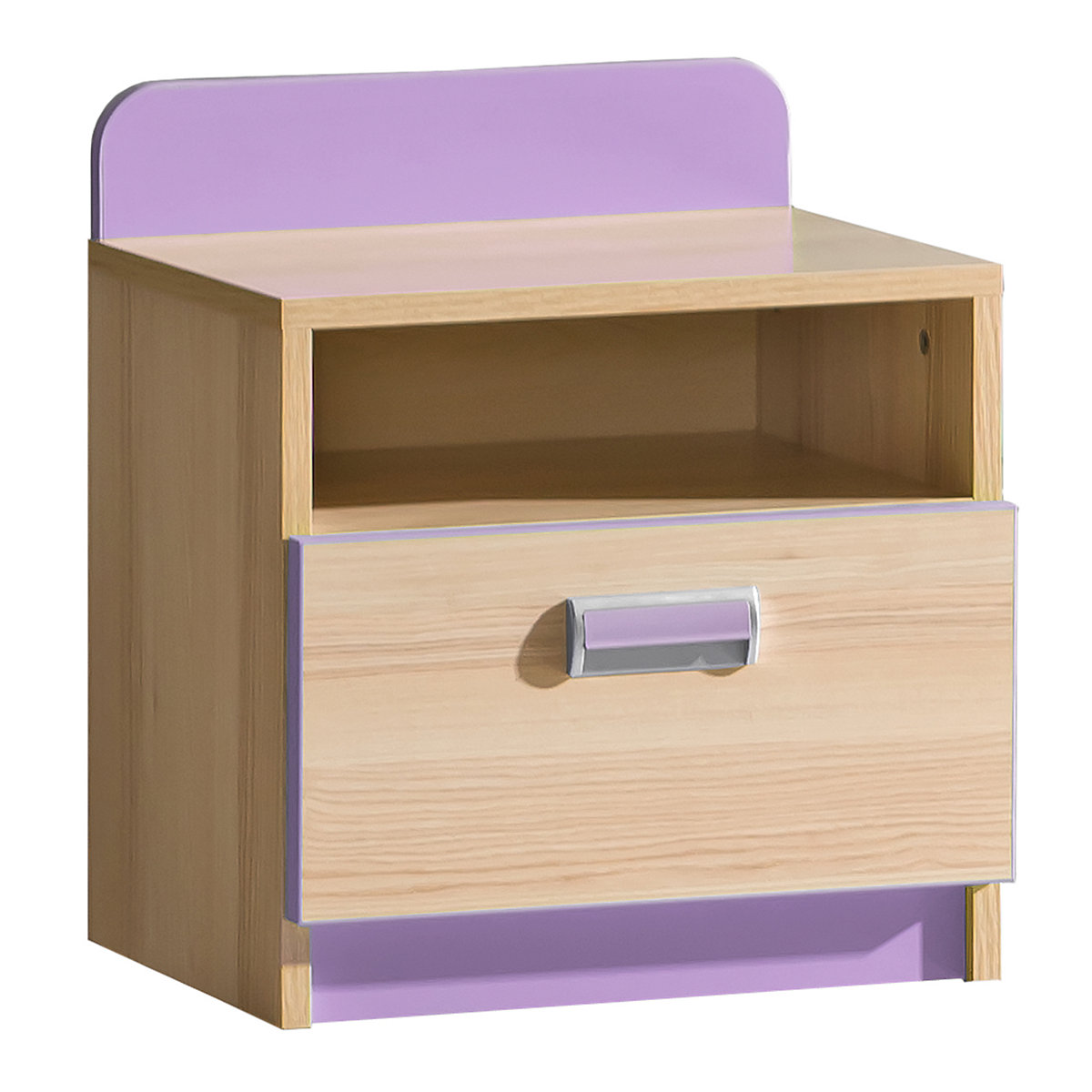 Jugendzimmer Set Lorento 6 teilig violett