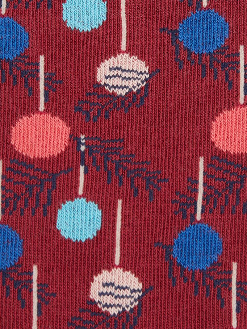 Socken mit Allover-Muster in marineblau