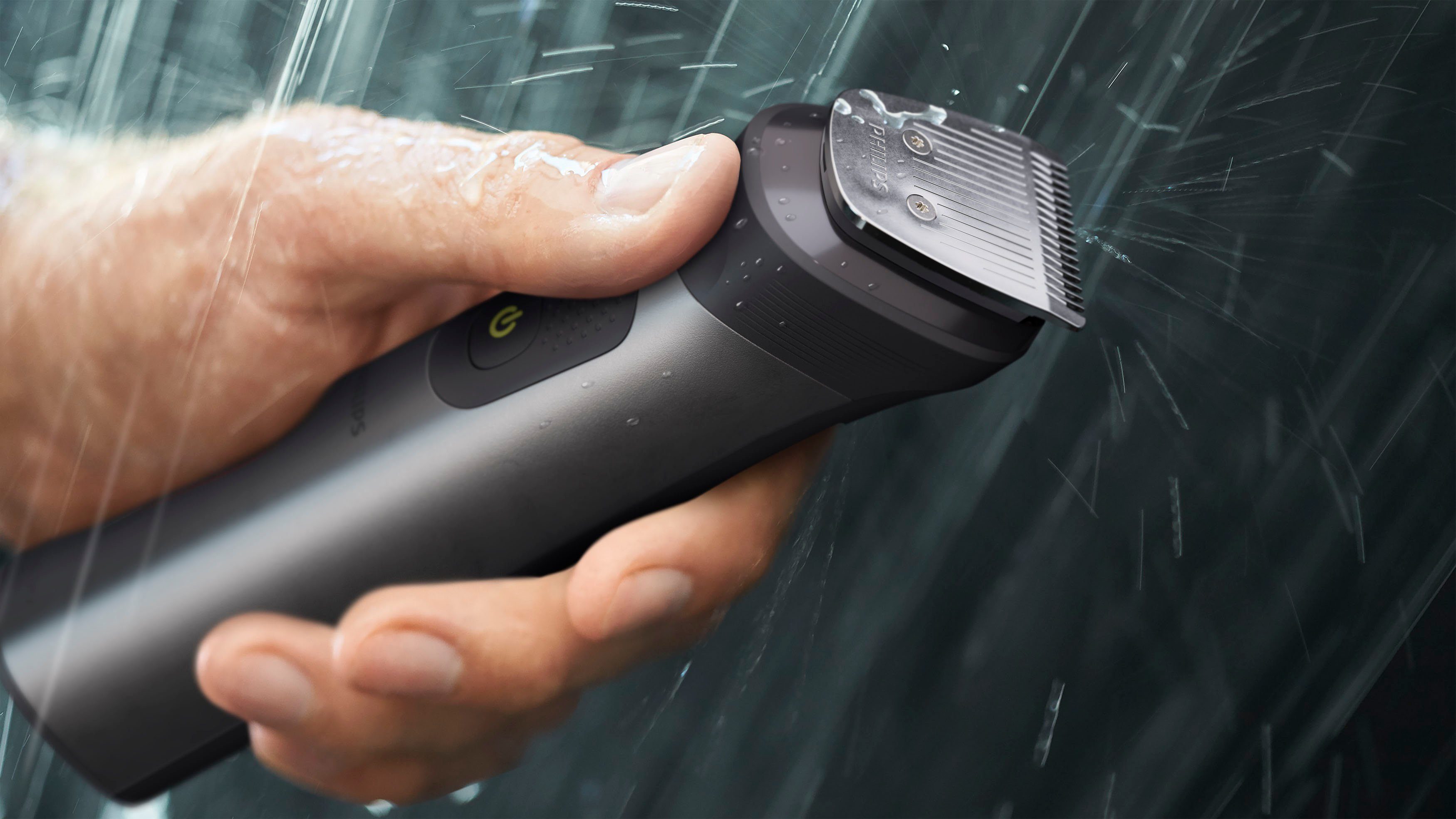 Philips Multifunktionstrimmer Series 7000 MG7940/15, All-in-One Trimmer, 15-in-1 für Gesicht, Körper und Kopfhaare