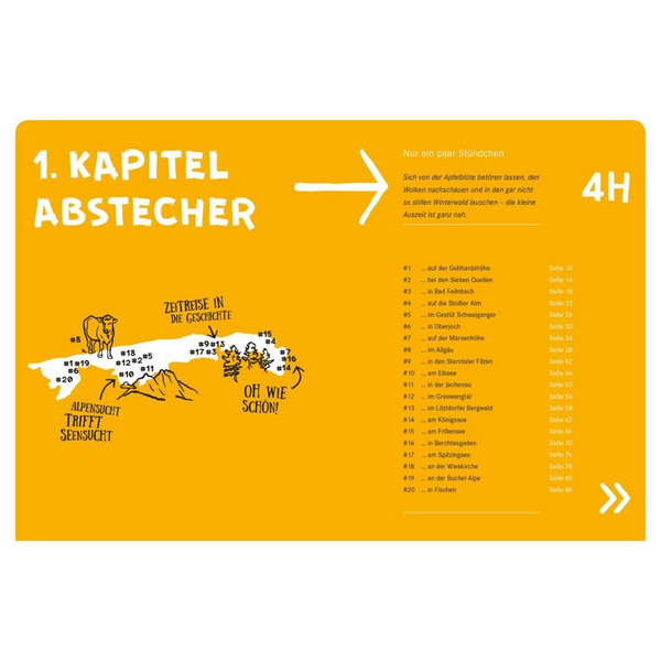 52 kleine und große Eskapaden in den Bayerischen Alpen - Reiseführer