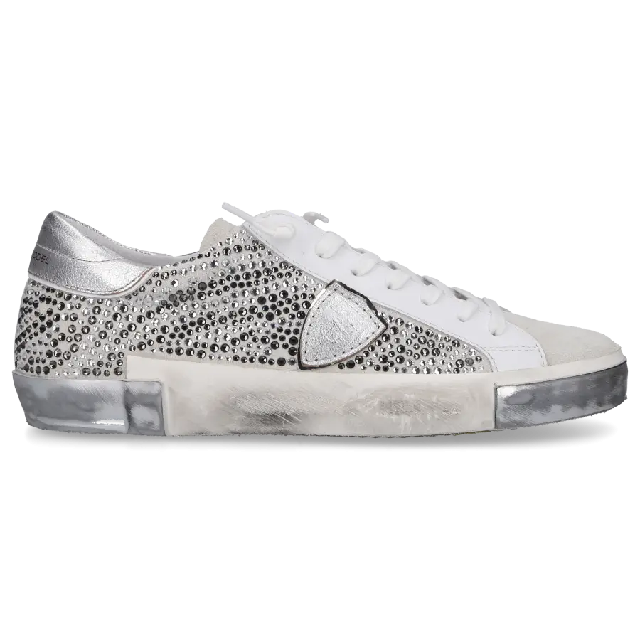 Philippe Model - Sneaker low PRSX Veloursleder - grau