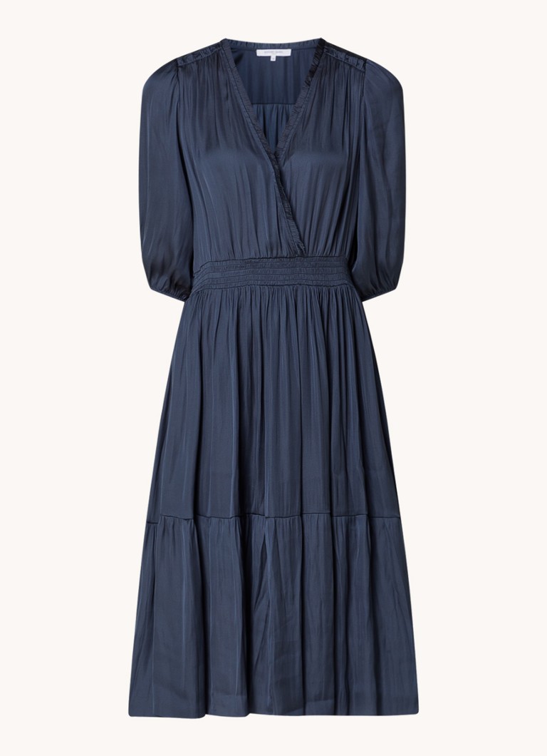 Vestido túnica midi con volantes Gerard Darel Endy
