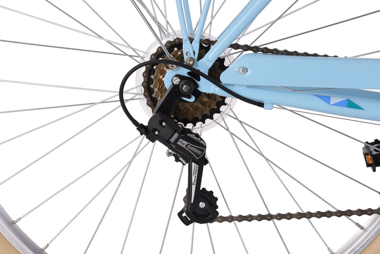 KS Cycling Damenfahrrad 26'' Toscana Blau
