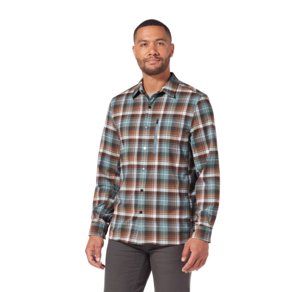 THERMOTECH REN PLAID L/S Herren - Outdoor Hemd