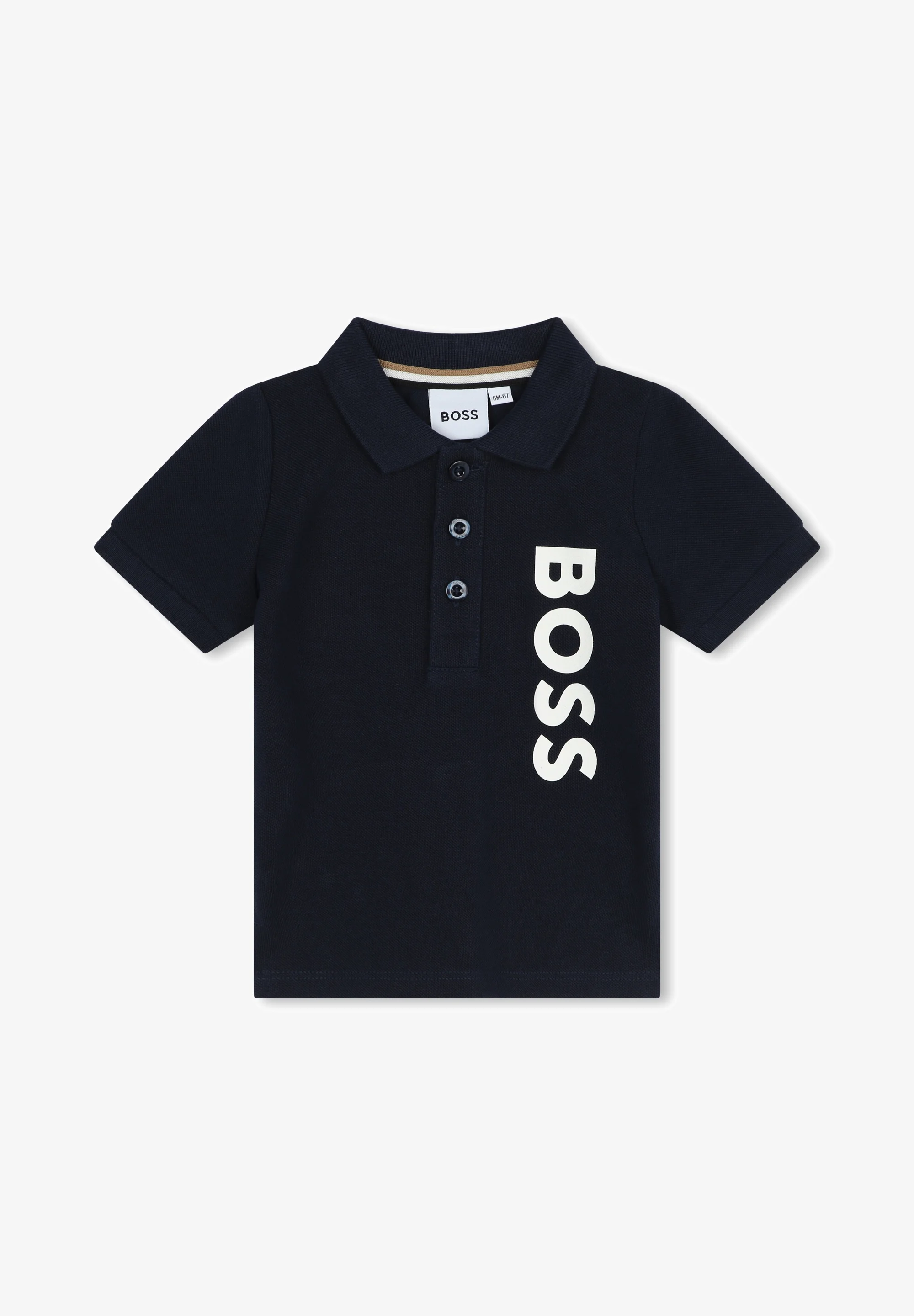 BOSS Kidswear - Polo de manga corta para bebé