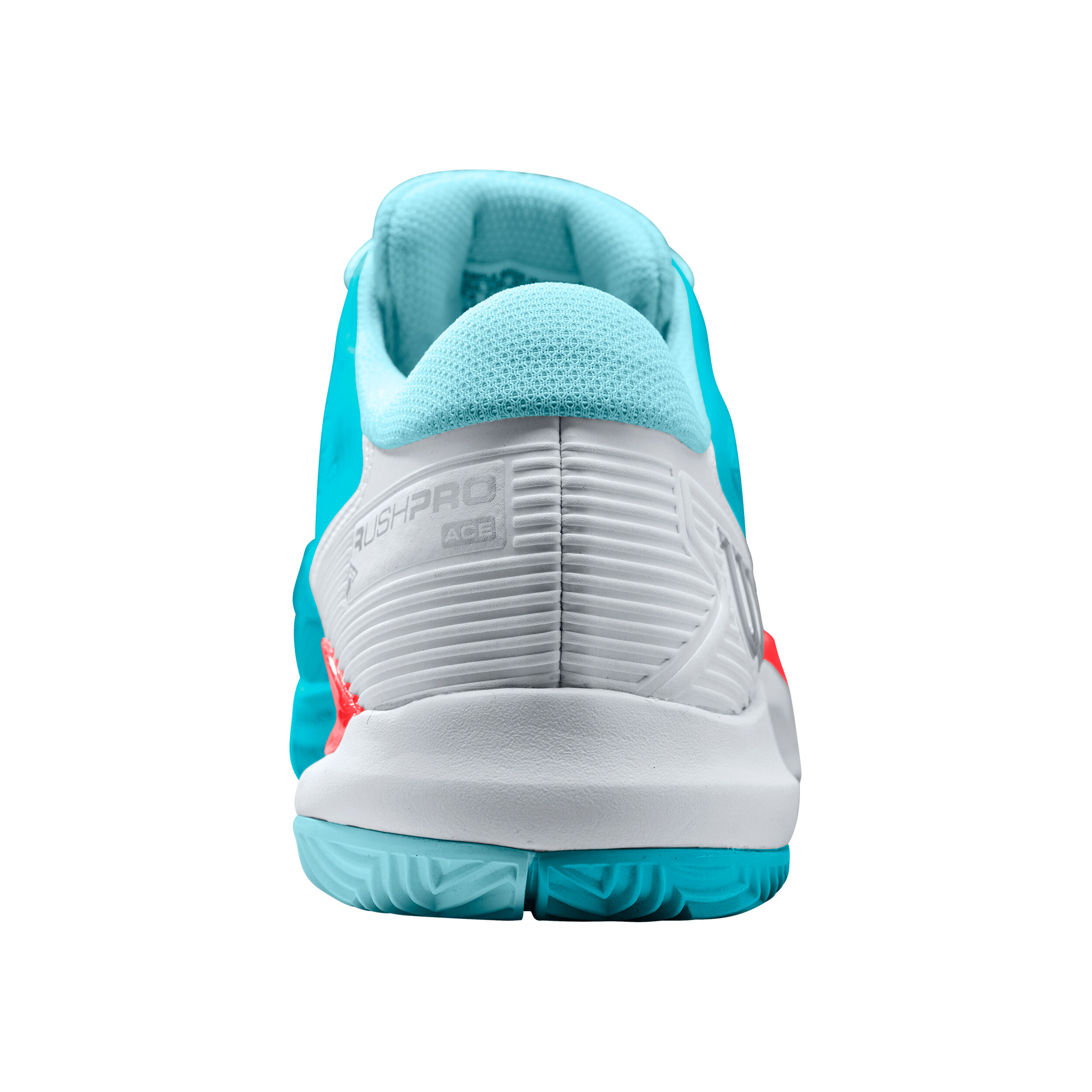 Rush Pro ACE Sandplatzschuh Damen - Türkis, Weiß