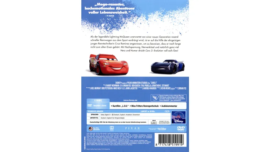 Cars 3 - Evolution