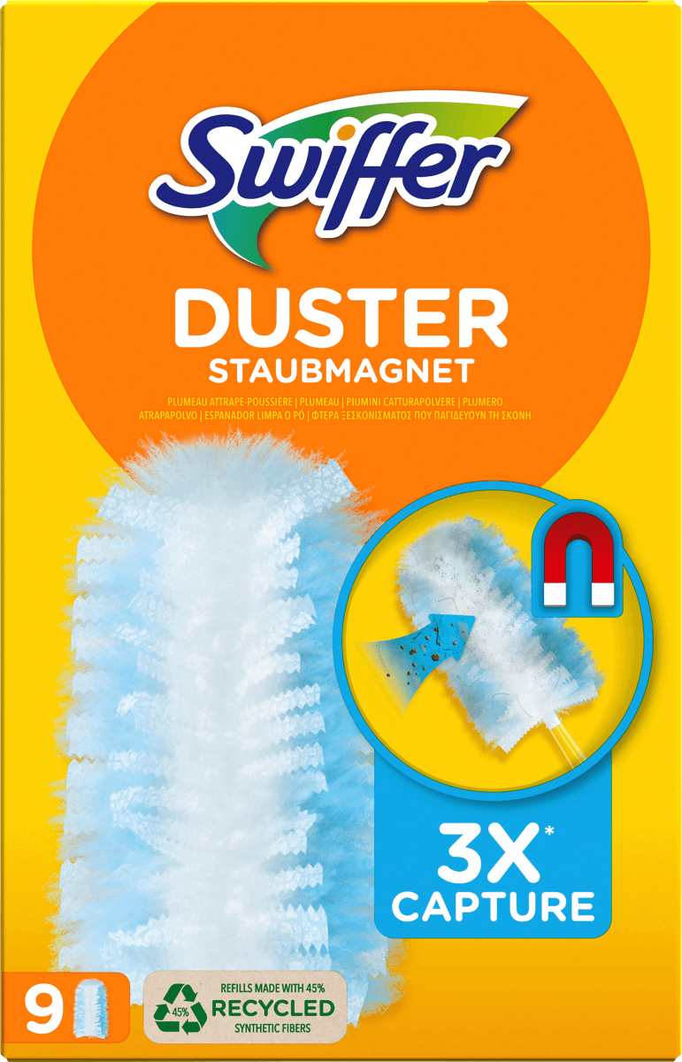 Staubwedelbezüge Staubmagnet Nachfüllpack, 9 St