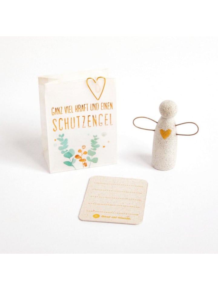 Good old friends Glücksbringer Kleine Beschützer - Ganz viel Kraft in Beige | Weiß günstig kaufen onesize