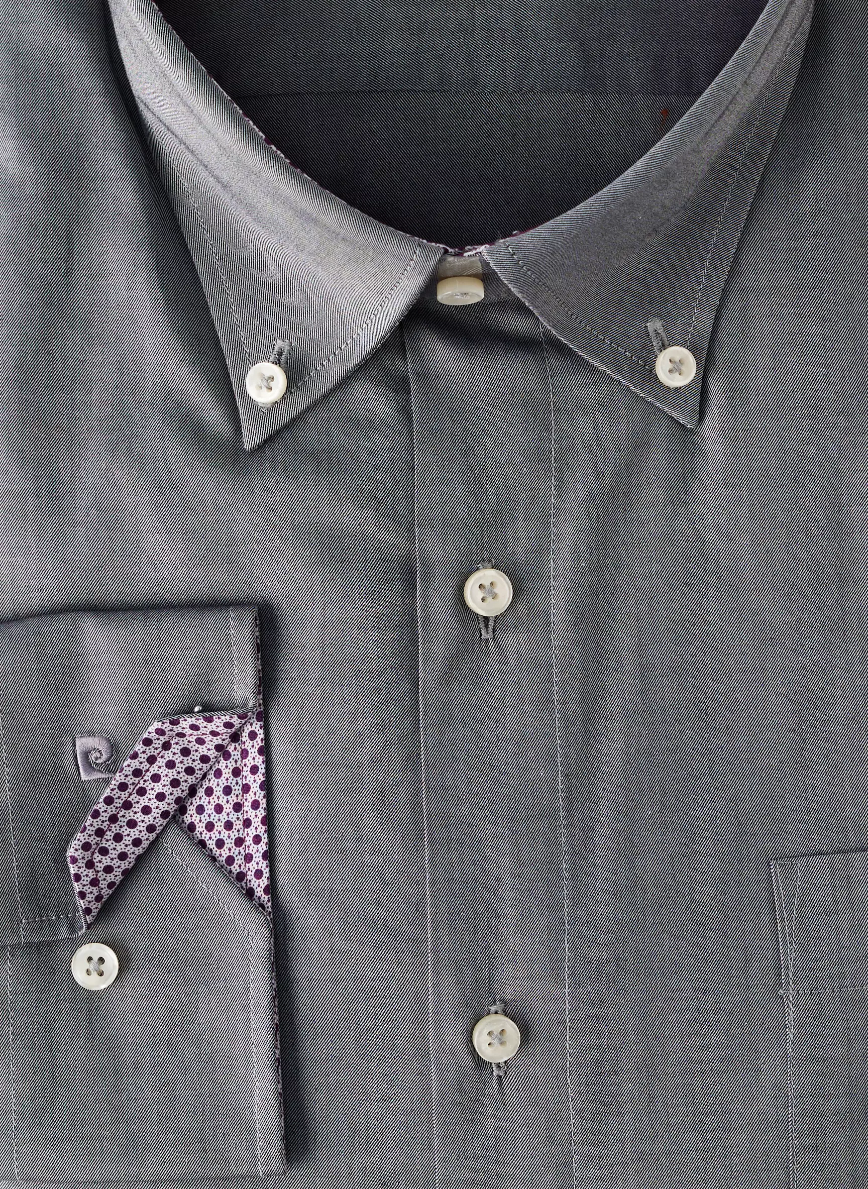 Pierre Cardin Manches Longues Homme couleur gris
