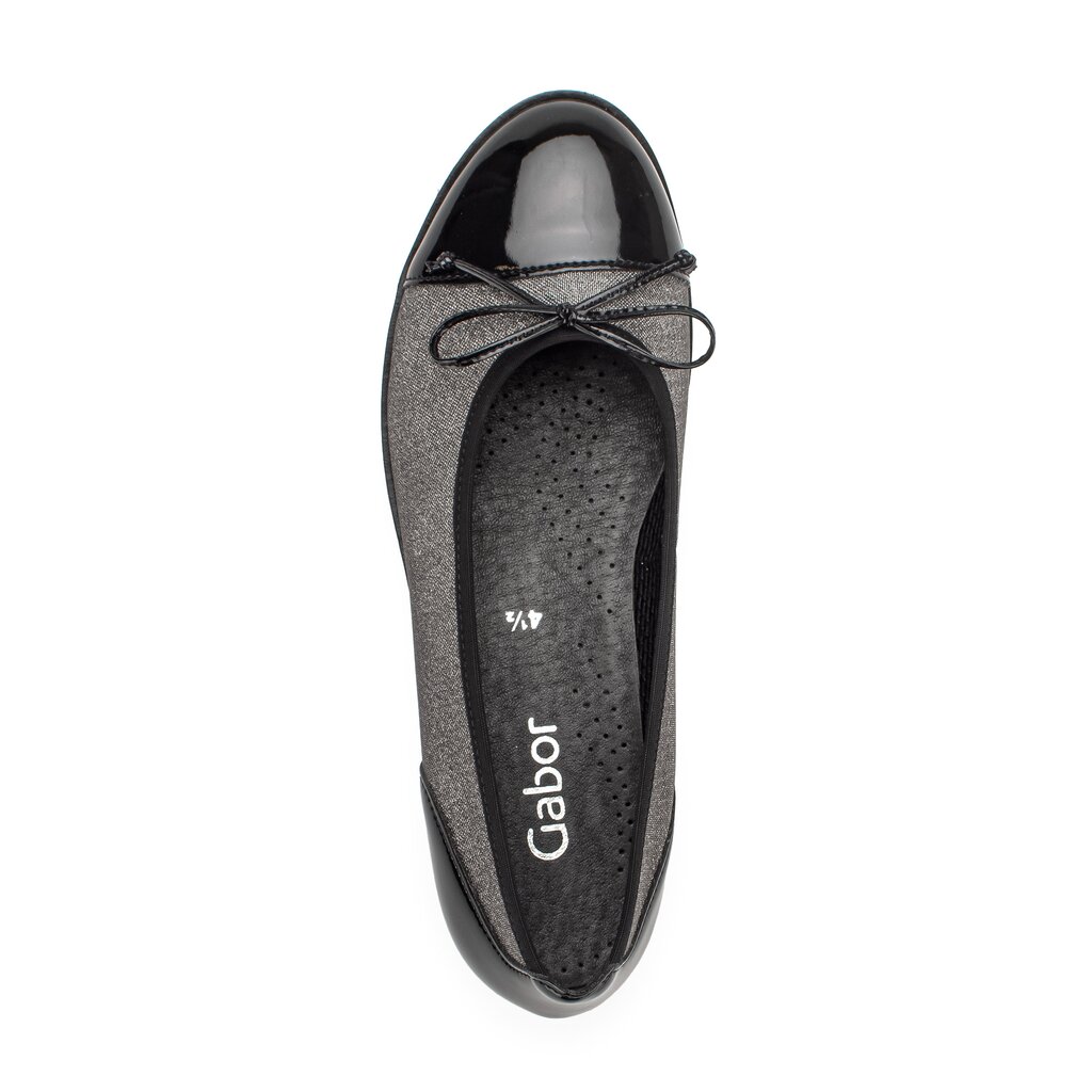 Gabor fashion Sportliche Ballerina grau