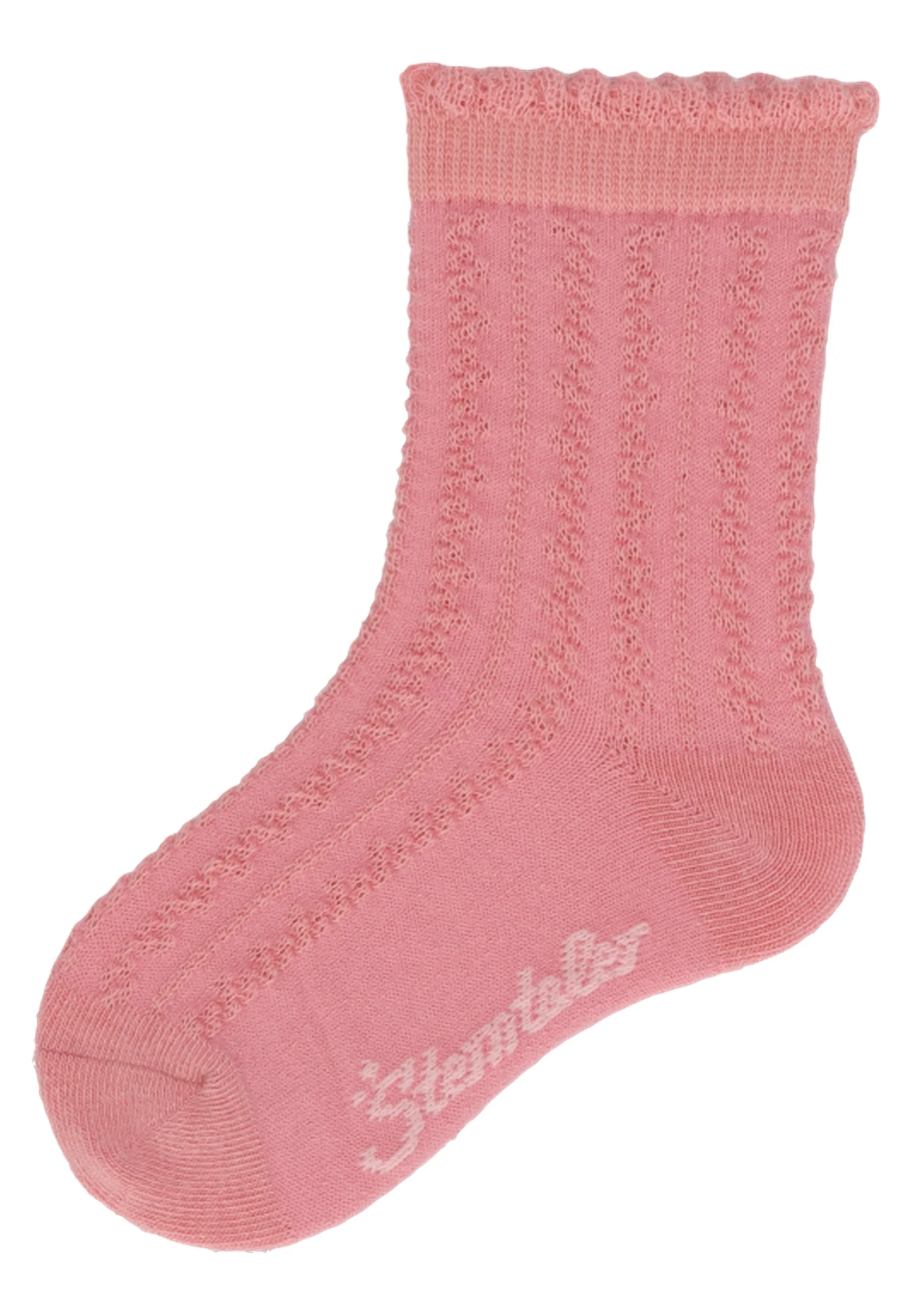 Socken im 3er Pack mit Struktur in versch. Farben
