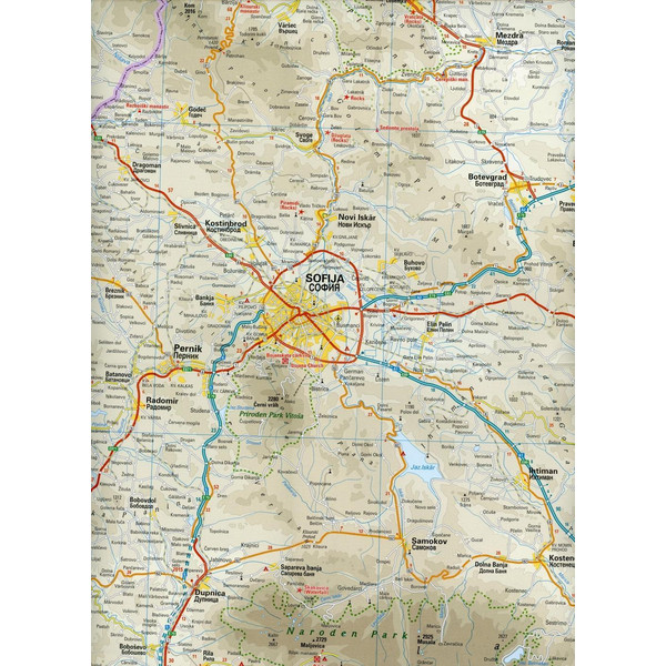 Reise Know-How Landkarte Bulgarien / Bulgaria (1:400.000) - Straßenkarte