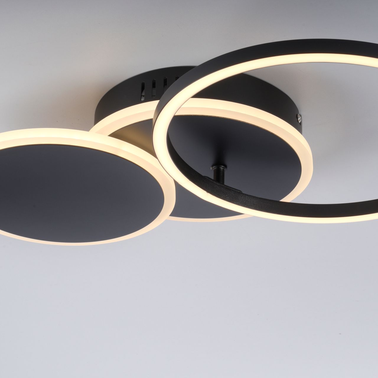 JUST LIGHT JUST LIGHT.  LED Deckenleuchte SEVENT,  rund, 1xLED-Board/25,5W/3000K, Innenleuchte, IP20