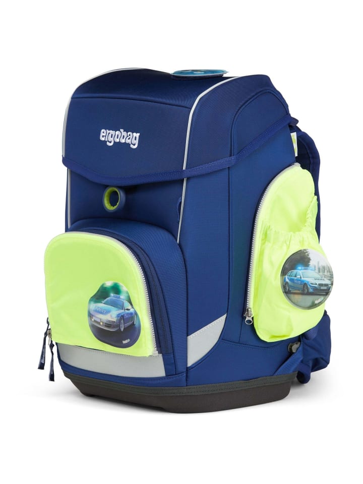 Ergobag Zubehör Pack/Cubo/Cubo Light/Wide Fluo - Seitentaschen Zip-Set 3tlg. (gelb) in gelb günstig kaufen onesize