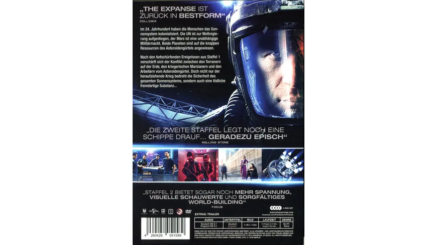 The Expanse - Staffel 2  [4 DVDs]