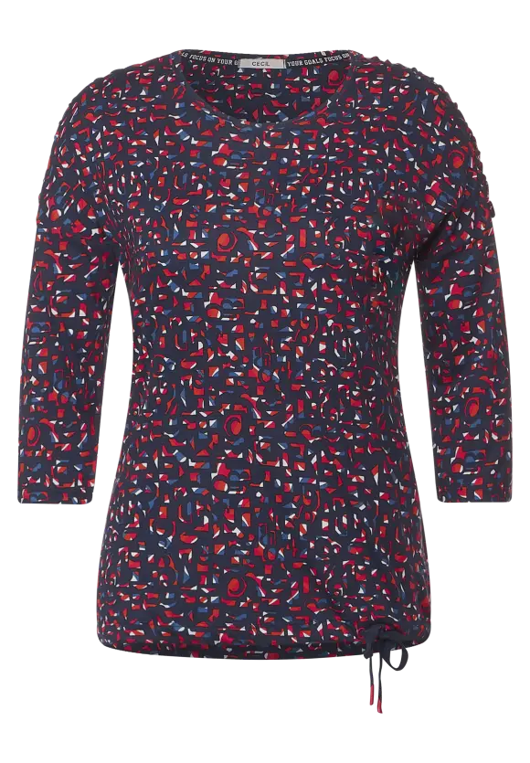 CECIL Printshirt mit 3/4 Ärmel